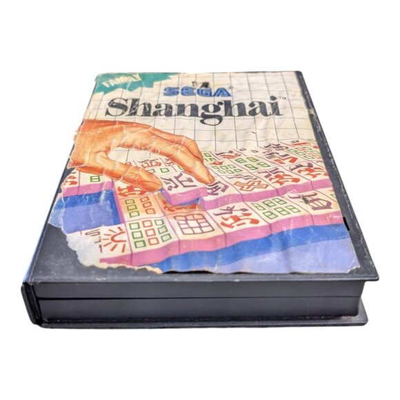 SHANGHAI - Sega Master System - Game, Case & Cover (Box Damage) - Picture 6 of 7